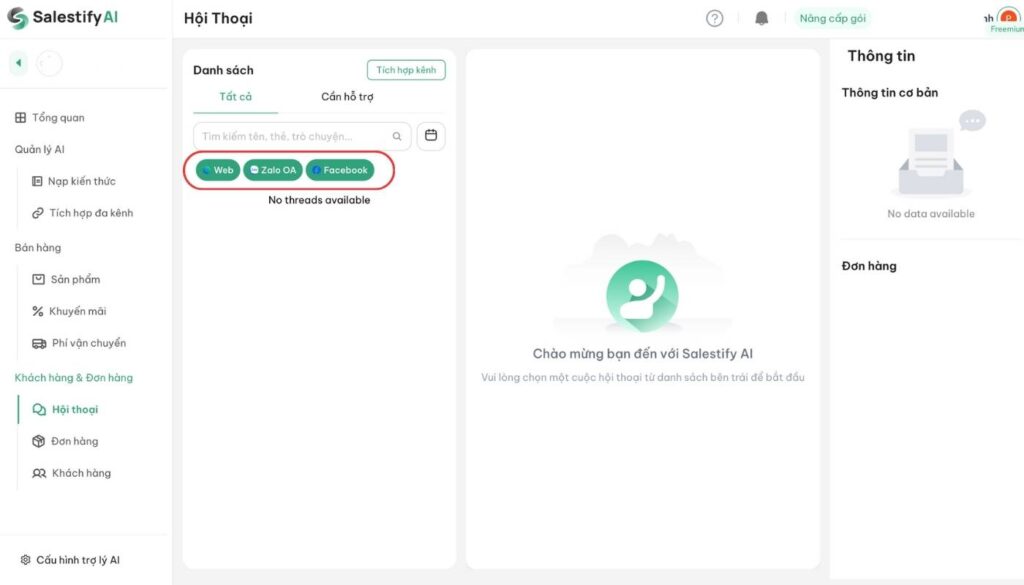 Hợp nhất hội thoại đa kênh (Omnichannel inbox)