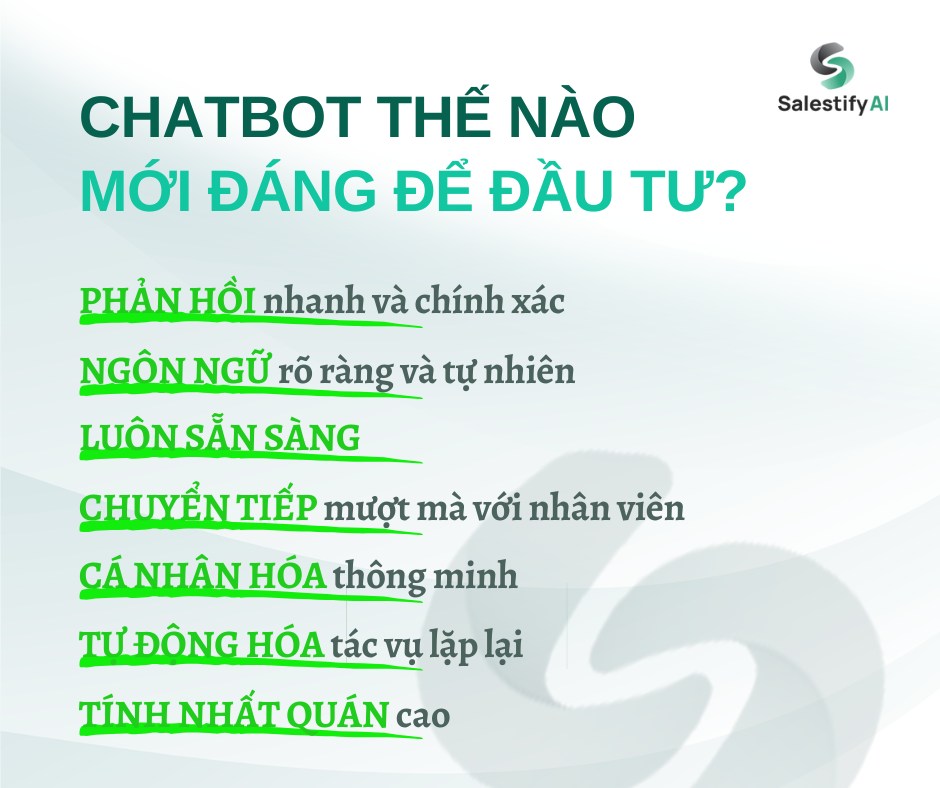 Chatbot AI trở thành một lựa chọn không thể bỏ qua cho doanh nghiệp muốn “nhân bản” đội sale mà không tăng nhân sự. Chatbot AI trở thành một lựa chọn không thể bỏ qua cho doanh nghiệp muốn “nhân bản” đội sale mà không tăng nhân sự.